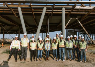 group of constructors smiling