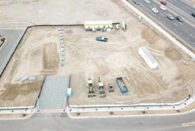 dirt lot