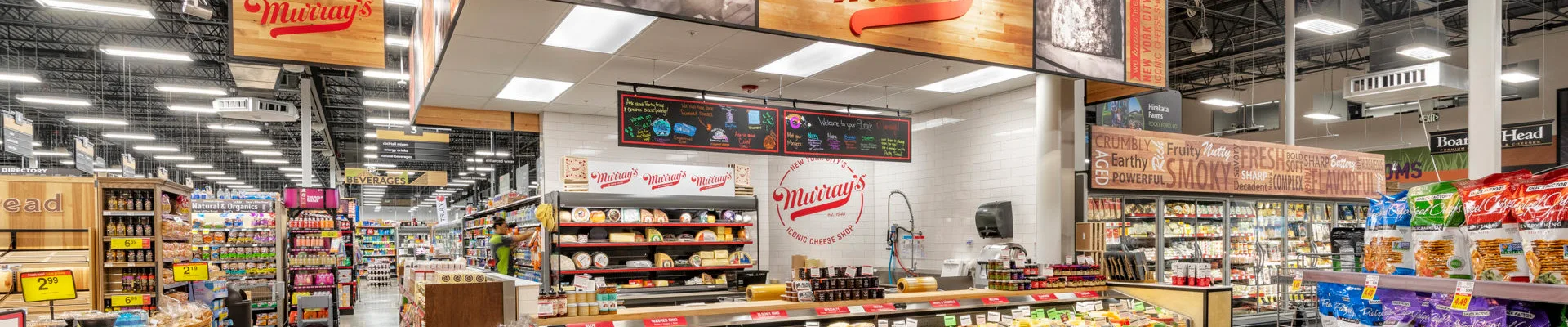 interior of a grocery store